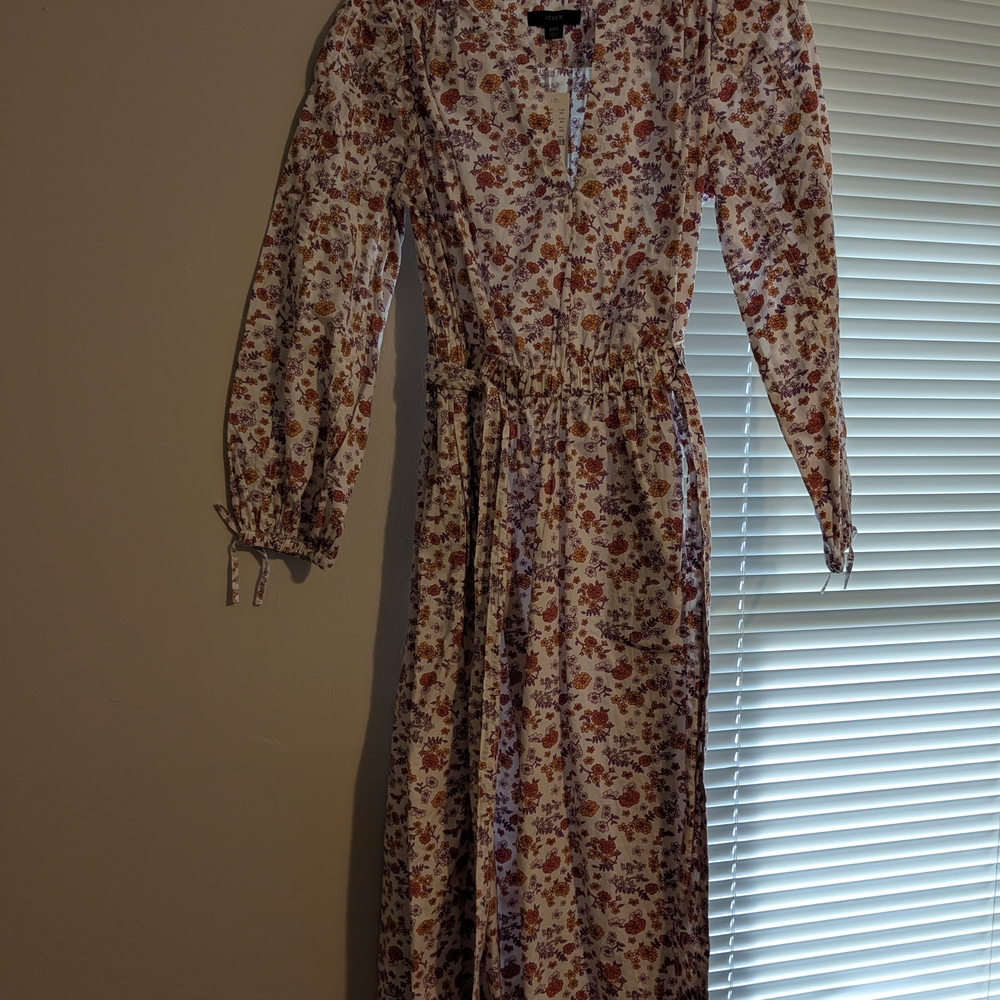 Floral Long Sleeve Dress